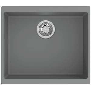 Гранитная мойка Navio 53x46 Titanium Fabiano