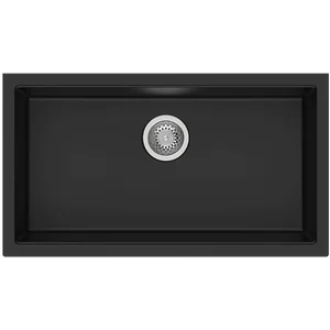 Гранитная мойка Navio 77x43 Antracit Fabiano