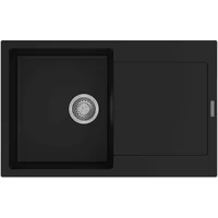 Гранитная мойка Navio 79x50 Antracit Fabiano