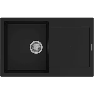 Гранитная мойка Navio 79x50 Antracit Fabiano