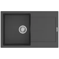 Гранитная мойка Navio 79x50 Titanium Fabiano