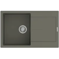 Гранитная мойка Navio 79x50 Truffle Fabiano