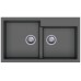 Гранитная мойка Navio 86x50x2 Beton Fabiano