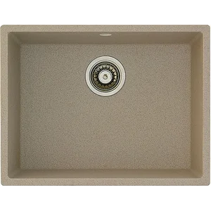 Гранитная мойка Quadro 61x46 Beige Fabiano