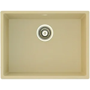 Гранитная мойка Quadro 61x46 Cream Fabiano