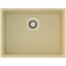 Гранитная мойка Quadro 61x46 Cream Fabiano