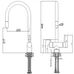 Комбинированный FKM 3118P SS Inox Fabiano