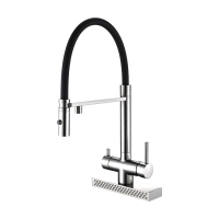 Комбинированный FKMC 3124 Inox (Cascad) Fabiano