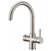 Комбинированный с подачей кипяченой воды FKM 9840 Inox Fabiano