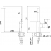 Кухонный смеситель FKM 69 SS Inox Fabiano