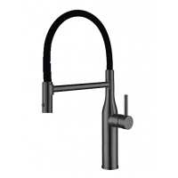 Кухонный смеситель FKM 70 Black Steel Fabiano Кухонный смеситель FKM 70 Black Steel Fabiano