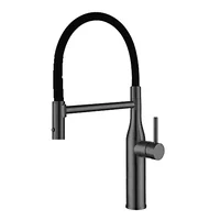 Кухонный смеситель FKM 70 Black Steel Fabiano