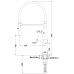 Кухонный смеситель FKM 70 Black Steel Fabiano