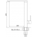 Кухонный смеситель FKM 57 Inox Fabiano
