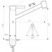 Кухонный смеситель FKM 66P Inox Fabiano
