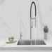Кухонный смеситель FKM 68P SS Inox Fabiano