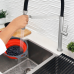 Кухонный смеситель FKM 68P SS Inox Fabiano