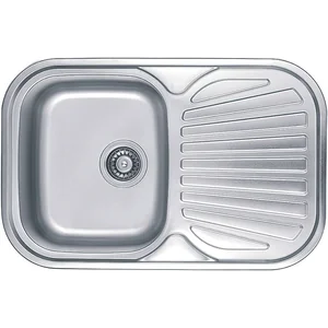 Нерж. мойка BR 74x48 матовая 304 Fabiano Нерж. мойка BR 74x48 матовая 304 Fabiano