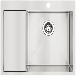 Нерж. мойка BR 62x50 Right Fabiano Нерж. мойка BR 62x50 Right Fabiano