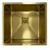 Нерж. мойка Quadro 49 Celldecor Nano Gold Fabiano