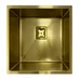 Нерж. мойка Quadro 53 Celldecor Nano Gold Fabiano