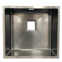 Нерж. мойка Quadro 53 Celldecor Nano Graphite Fabiano