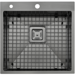 Нерж. мойка TOP 49 Celldecor Nano Graphite Fabiano
