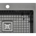Нерж. мойка TOP 56 Celldecor Nano Graphite Fabiano