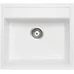 Гранитная мойка Quadro 56x51 Alpine White Fabiano