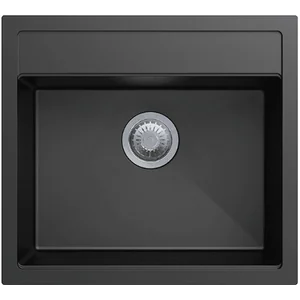 Гранитная мойка Quadro 56x51 Antracit Fabiano