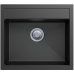 Гранитная мойка Quadro 56x51 Antracit Fabiano