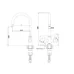 Комбинированый SKFC 90ST Inox Fabiano