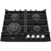 Варильна поверхня газова Fabiano FHG 1044 VGHT2 Black Glass