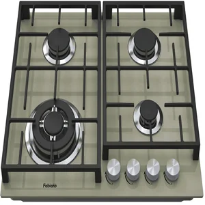 Варильна поверхня газова Fabiano FHG 8244 VGHT Champagne Glass Варильна поверхня газова Fabiano FHG 8244 VGHT Champagne Glass