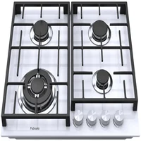 Варильна поверхня газова Fabiano FHG 8244 VGHT White Glass