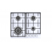 Варильна поверхня газова Fabiano FHG 8244 VGHT White Glass