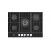 Варильна поверхня газова Fabiano FHG 8255 VGHT Black Glass