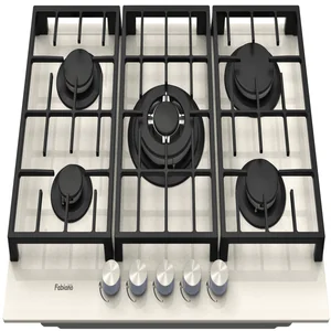 Варильна поверхня газова Fabiano FHG 8255 VGHT Cream Glass Варильна поверхня газова Fabiano FHG 8255 VGHT Cream Glass