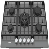 Варильна поверхня газова Fabiano FHG 8255 VGHT Titanium Glass