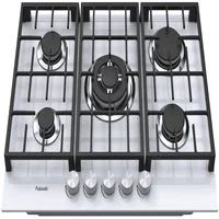 Варильна поверхня газова Fabiano FHG 8255 VGHT White Glass