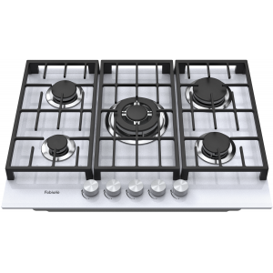 Варильна поверхня газова Fabiano FHG 8255 VGHT White Glass