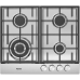 Варильна поверхня газова Fabiano FHG 8644 VGHT Inox