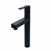 Смеситель для раковины Alvi 30101 Black Fabiano