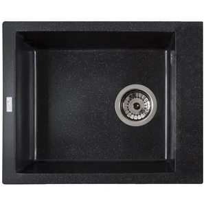 Кухонная мойка Ventolux AMORE (SPACE BLACK) 500x400x200
