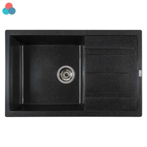 Кухонная мойка Ventolux DIAMANTE (SPACE BLACK) 765x485x200