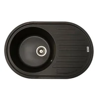 Кухонная мойка Ventolux Emilia (GRAPHIT QUARTZ) 767x495x190 Кухонная мойка Ventolux Emilia (GRAPHIT QUARTZ) 767x495x190