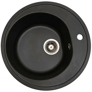 Кухонная мойка Ventolux Fabia (GRAPHIT QUARTZ) D510x180