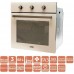 Духовка газовая Ventolux MILANO ESG (IVORY)