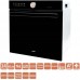 Духовка электрическая Ventolux EO76LED-14K FBG AF PYRO