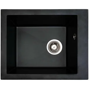 Кухонная мойка Ventolux AMORE (BLACK QUARTZ) 500x410x190 2059765967651